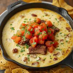 Smoked Brisket Queso