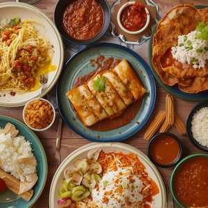 Family Enchilada Meal For 4