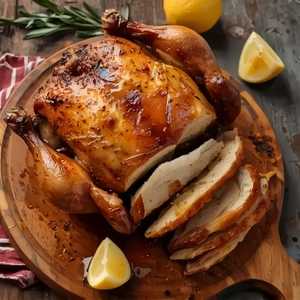 Coquelet au Citron Confit