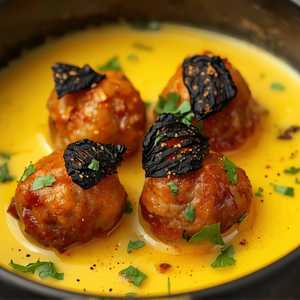 Chicken Malai Meatballs
