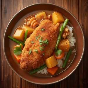 Chicken Cutlet & Vegetable