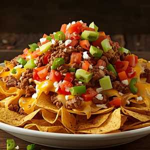Nachos Queso Y Asada