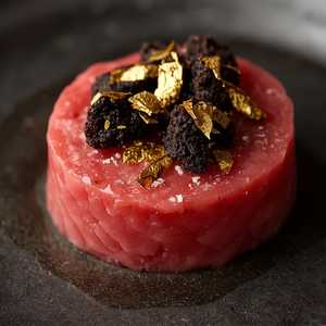 Beef Tartare, Ume & Truffle
