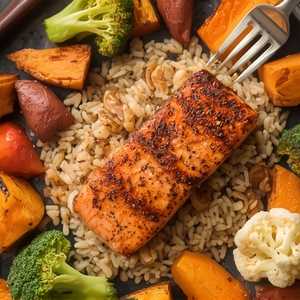 Bronzed Power Bowl- Salmon