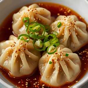Chili Sesame Pork Dumplings