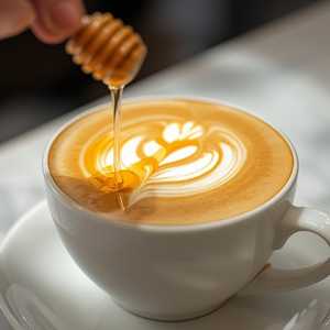 Honey Oat Milk Latte