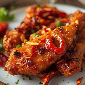 Crispy Sichuan Garlic Chicken Tenders
