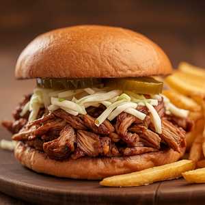 Pulled Pork BBQ Sandwich