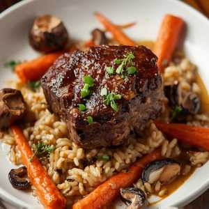 Braised Short Rib Marsala