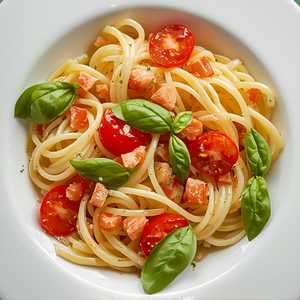 Cappellini Garlic & Oil Tomato Basil