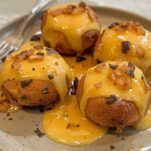 Dried Porcini Doughnuts