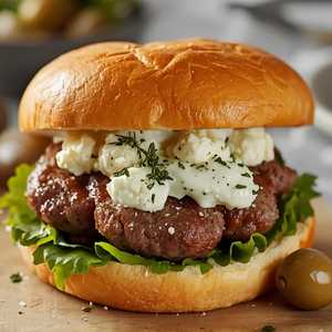 LAMB KAFTA BURGER