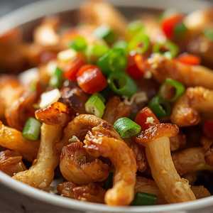 Salt And Pepper Enoki Mushroom