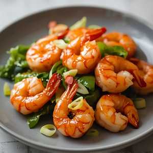 Ginger Scallion Shrimp