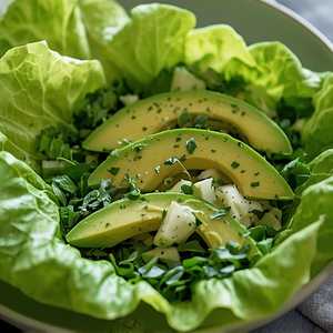 Bibb Lettuce & Avocado