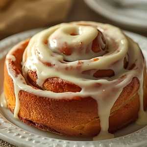 Cinnamon Roll as Big as Ya Head