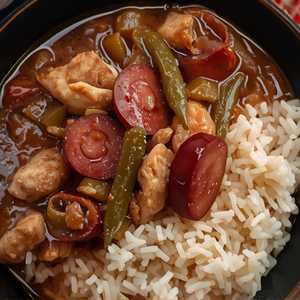 Chicken & Sausage Gumbo