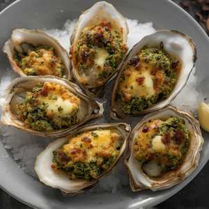 Oysters Rockefeller