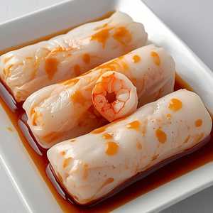 Shrimp Crepe 鲜虾肠粉