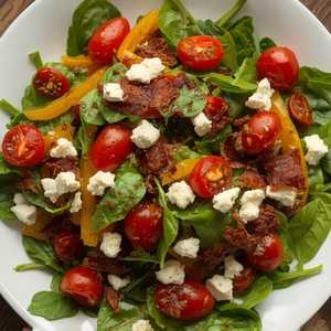 SPINACH PANCETTA SALAD