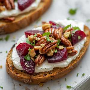 BEET BRUSCHETTA
