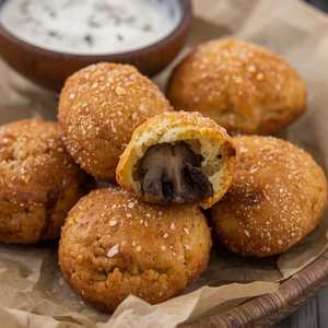 Mushroom Beignets