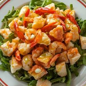 Seafood Chopped Salad
