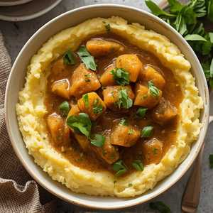 GARLIC MASHED POTATOES