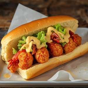 Crawfish Po Boy