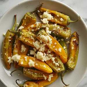 Fried Shishito Peppers