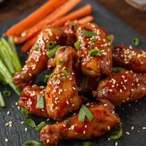 Caramel Chicken Wings