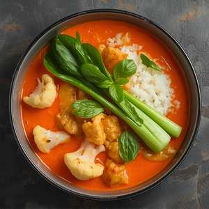 Bok Choy Red Curry
