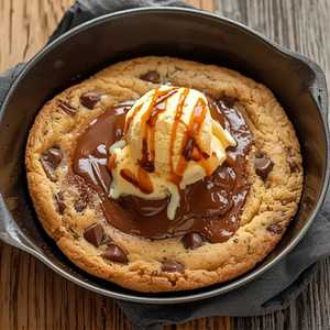 Soft Centered Giant Chocolate Chip Cookie