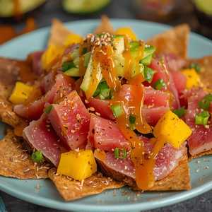 Poke Nachos