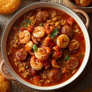 Turkey Seafood Gumbo