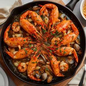Roasted Shellfish Medley