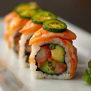 Negihama Shrimp Roll