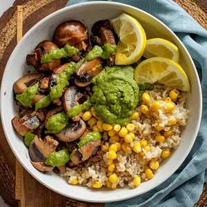 Mushroom Asada Bowl