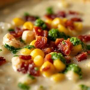 Dungeness Crab & Corn Chowder