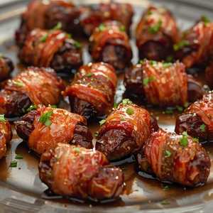 Bacon Wrapped Dates
