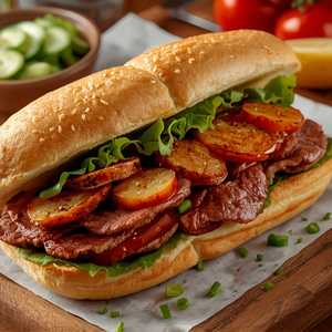 Steak Sandwich (Pan con Bistec)