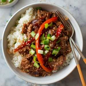 Beyond Beef Rice Bowl