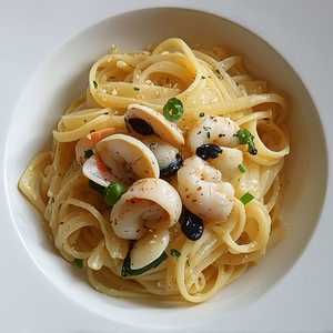 Spaghetti, carbonara di mare