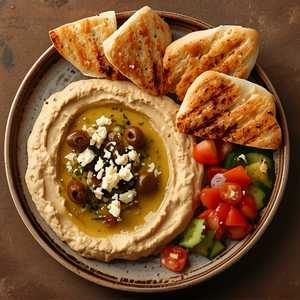 Hummus & Grilled Pita