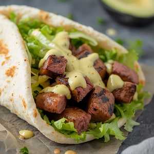 Beef Kabob Pita