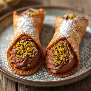 Cannoli Ai Cioccolato