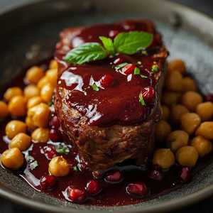 Pomegranate Lamb Shoulder