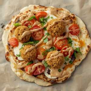 Falafel Pizza