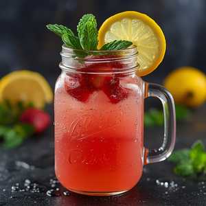 Fresh Strawberry Lemonade