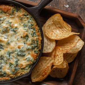 Four Cheese Spinach Dip